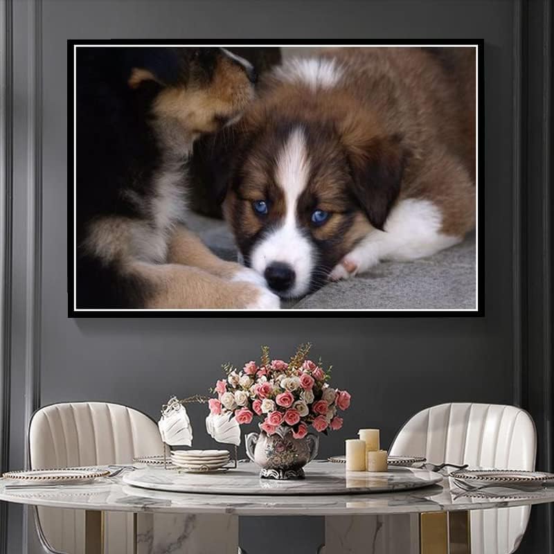 בורדר קולי חמוד חיות מחמד כלב נוף בעלי חיים עשה זאת בעצמך ערכות ציור יהלומים 5 ד ' עשה זאת בעצמך מלאכת