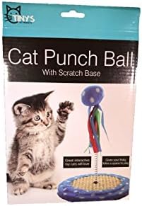 KOLE יבוא צעצוע כדור אגרוף חתולים עם בסיס שריטות
