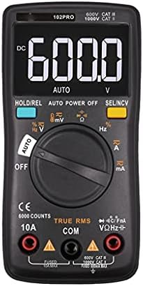 Zyzmh rm102pro Auto Multimeter 6000 ספירות אחורה אור AC/DC AMMETER VELTMETER DIODE DIODE