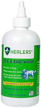 מרפאים לחיות מחמד 2 ב 1 עין &מגבר; לשטוף אוזן - ריפוי מהיר של חתכים, כוויות - כל טבעי &מגבר; אנטי