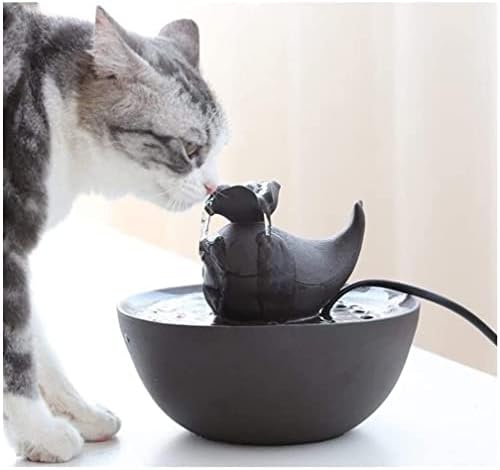 מתקן מים לחיות מחמד חתול מזרקת מים לחיות מחמד מתקן מים חשמלי מים קערת בריא והיגייני שתיית אוטומטי עבור כלב ציפורים,