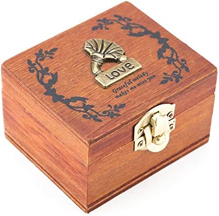 קופסת מוזיקת ​​עץ Gerioie, קופסאות מוזיקה של ארכובה יד, קופסאות מוזיקה, קופסת מוזיקה וינטג 'ליום הולדת
