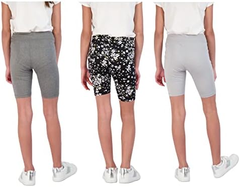 הינד 3-חבילה בנות ספורט מכנסיים קצרים, אופני מכנסיים קצרים, בגדי אימון עבור בנות