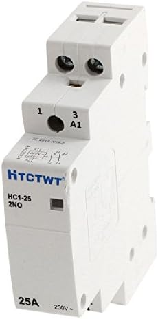 AEXIT מפסקי בית משק בית 2 מוטות AC Contactor Contoctor סליל AC 220-240V מפסקים תרמיים 25A HC1-25
