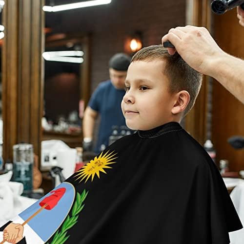 סמל לאומי של ארגנטינה ברבר קייפ תספורת מקצועית סינר שיער חמוד כף חיתוך כף לבנות בנות