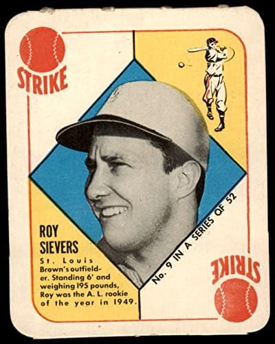 1951 Topps 9 Roy Sievers St. Louis Browns NM Browns