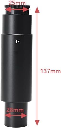 תעשיית הייר עדשת מיקרוסקופ ג הר צינור עדשת עינית 0.35 איקס 0.5 איקס 1 איקס 2 עבור זום אופטי 0.7 איקס