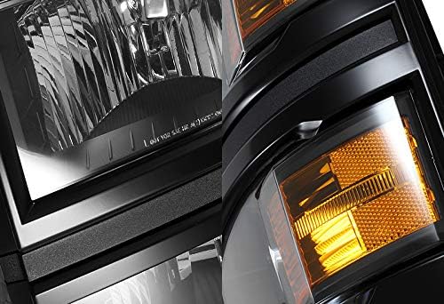 חלקי 2 יחידות פנס מנורת תואם עם 2014 2015 שברולט סילברדו 1500