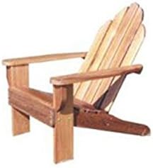 תכנית נייר פרויקט מעץ לבניית כסא אדירונדק קלאסי