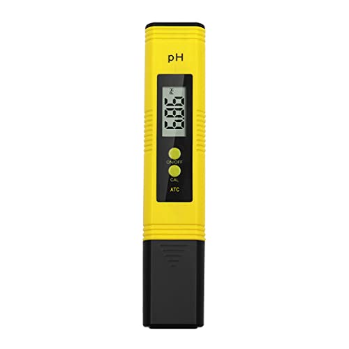מד PH Beeiee למים, PH Tester Pen 0.05ph עם טווח מדידת pH 0-14 לשתייה ביתית, בריכה ואקווריום