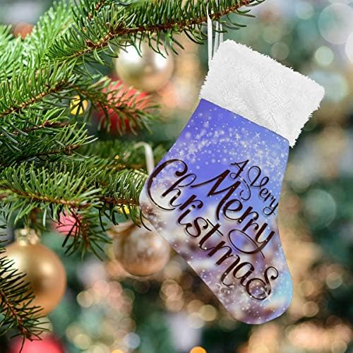 גרבי חג המולד של Alaza חג שמח קלאסית קלאסית קישוטים לגרביים קטנים בהתאמה אישית לעיצוב המסיבות של עונת החגים