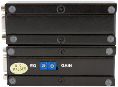Startech.com VGA מעל Extender Cat5 - 250 רגל - 1 יחידה מקומית ו -1 מרחוק - VGA וידאו מעל ערכת
