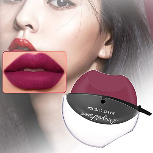 12 צבעים מט עצלן שפתון, לאורך זמן לחות גלוס קוסמטיקה לנשים ובנות שפתיים משרד מסיבת איפור
