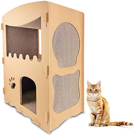 קואנדרם חתול מגרד לוח גלי חתול בית אורגני קרטון חתול טיפוס מסגרת חתולים ' מגרש משחקים