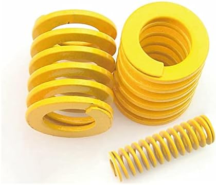 קפיצי דחיסה מתאימים לרוב התיקון I 2 יחידות אור צהוב עומס צהוב חותמת דחיסת דחיסת קפיץ קוטר חיצוני