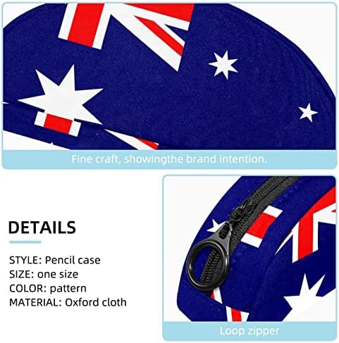 תיקים קוסמטיים של TbouoBt לנשים, מארגן אביזרי תיקי טאלסיטי טיול איפור, דגל פדרלי אוסטרלי