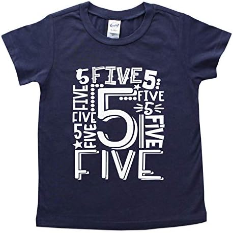 פנקייק אננס ילדים חולצת יום הולדת 5 ילדה ילדה ילדה יום הולדת חמישית מתנה לחולצת טריקו