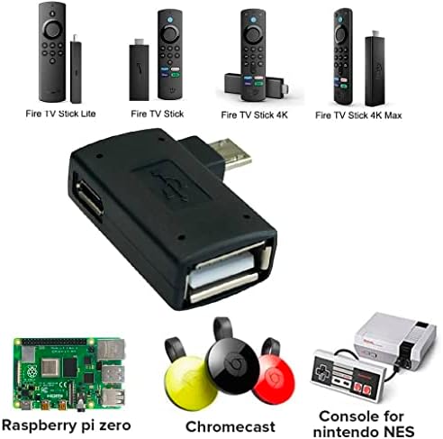 כבל מתאם עבור אש טלוויזיה מקל 4 ק/מקס / לייט / קוביית, אנדרואיד טלפון / לוח,אש מקל זיכרון התרחבות