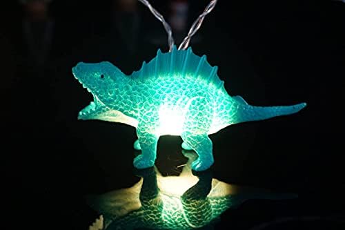 ימאר 2 חבילה LED אורות מיתר דינוזאור לחדר בנים 8ד 8.6ft צעצועים דינו אורות מיתר סוללה דינוזאור מופעל אורות