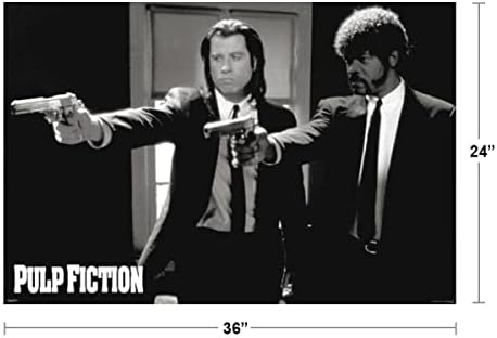 פירמידה אמריקה אמריקה צמד בדיוני זולה אקדחים ג'ון טרבולטה סמואל ג'קסון טרנטינו קומדיה סרט פשע סרט מגניב