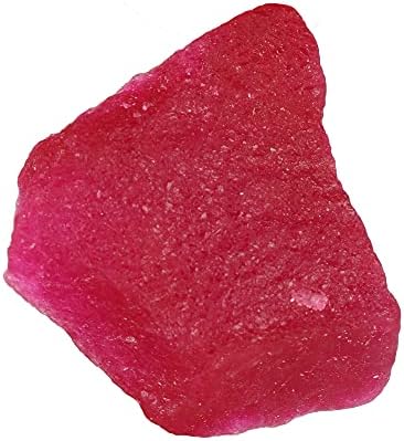 72 Ct. AAA טבעי גולמי גולמי אדום אדום אבן אבן גביש מחוספס לייצור תכשיטים, ריפוי, קישוט GA-367