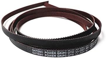 Nnhai gimax Reprap prusa, Kossel Gates-Ll-2GT 3D Printer Gear חגורה סינכרונית GT2 רוחב 6 ממ 9 ממ,