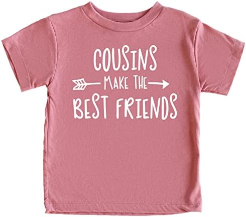 בני דודים הופכים את החולצה לחבר הכי טוב לבנות תינוקות ופעוטות תלבושות משפחתיות מהנות