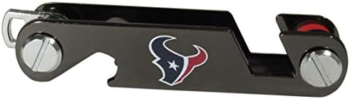 סיסקיו ספורט פוטבול יוסטון טקסנס עור משולש ארנק & מארגן מפתח, גודל אחד, שחור