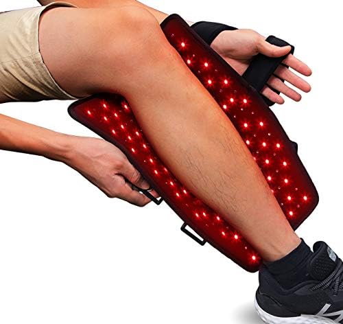 מכשיר טיפול אינפרא אדום ואור אדום של Haiyue לזרוע רגליים עגל כרית גלישת סד קל לשים למשרד הביתי השימוש