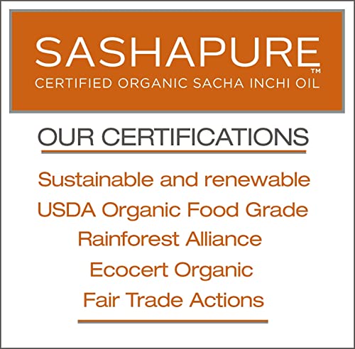 Sashapure טיפול בשיער Sashopting & Shine עם שמן סאצ'ה אינצ'י - מבטל פריז, הגנת חום, סטיילינג וגימור,