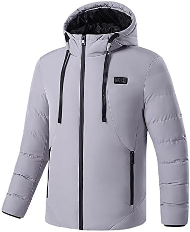 גברים מחוממים בגדים ומעילים רוכבים סקי דיג חיצוני מעיל כותנה חם טעינה באמצעות מעיל מפציץ עם ברדס חום