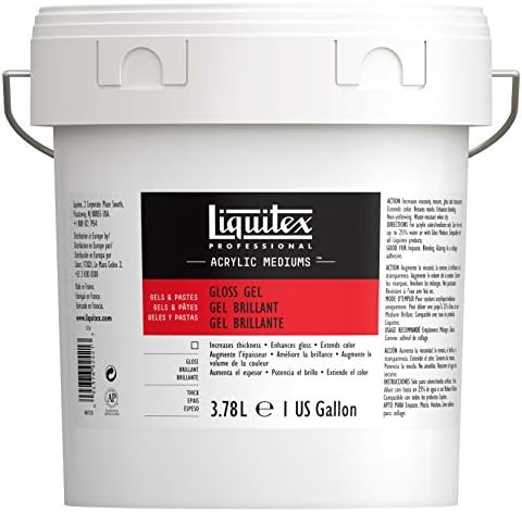 מדיום ג'ל מבריק של Liquitex Professional, 3.78L