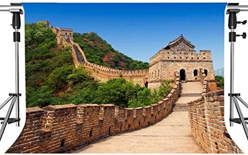 סין רקע קיר נהדר לקישוטי מסיבה נפגש 7 על 5 רגל אדריכלות מפורסמת בעולם רקע קיר גדול של סין בציר רקע קיר לבנים