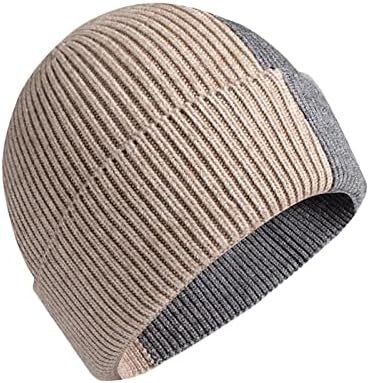 נשים חורף סרוג כפת כובע נשים כובע גברים בסוודרים חם חוט חוט כיפת סרוג טלאים מוצק קר ו