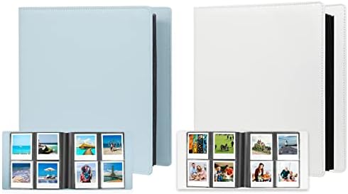 2 חבילות, 192 כיסים אלבום תמונות עבור פוג ' יפילםסטקס רחב 300 מצלמה, פולארויד 600 אני-סוג סרט אלבום, גדול