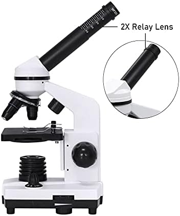 Lhllhl מיקרוסקופ ביולוגי מקצועי מתחם LED Monocular Student Microscope Microscope Biologic