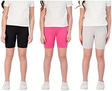 כוכב נסיעה 3-חבילה בנות ספורט מכנסיים קצרים, אופני מכנסיים קצרים, בגדי אימון עבור בנות