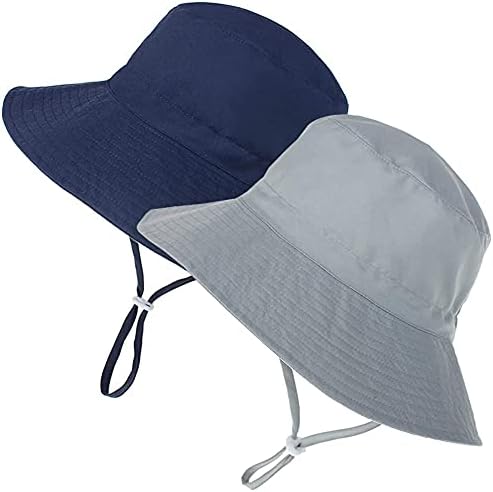Meaiguo Baby Sun Hat כובע פעוט קיץ upf 50+ כובע דלי תינוקות לילדים בנים 0-6 שנים
