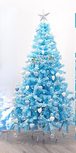 סט עץ חג המולד של QAPPZ 1.2/1.5/1.8 מ 'ביתי זוהר מוצפן זוהר עץ עץ חג המולד גדול סט קישוט 1.8 מ' חבילת