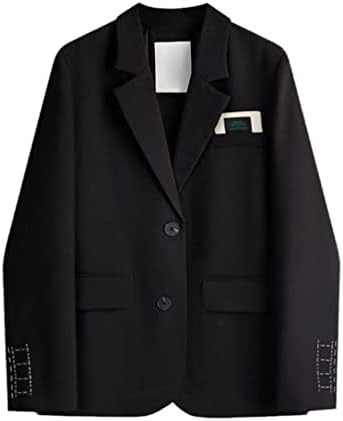 ז'קט חליפה שחורה של Lang Xu Glass Black's Ecrim