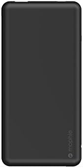 Mophie Powerstation Plus XL USB -C - סוללה חיצונית אוניברסלית עם כבלים מובנים - שחור מט