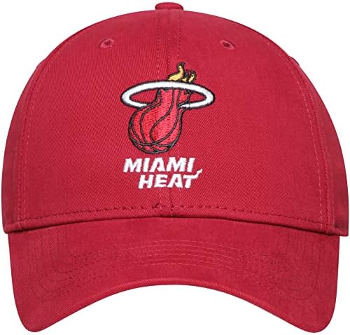 קבוצת הכדורסל של מיאמי כובע כובע חום קלאסי מתכוונן מולטי -צבעוני