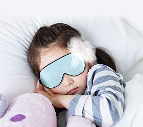 מסכת שינה משי סופר רכה בסופר לילדים לילדים עם מסיכת עיניים של רצועה מתכווננת לאורות חסימת שינה
