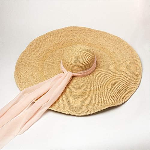 נשים מתנשאות כובעי שמש גדולים עם שוליים רחבים נושמים כובעי חוף נושמים כובעי נסיעות לחופשה מגנים שמש