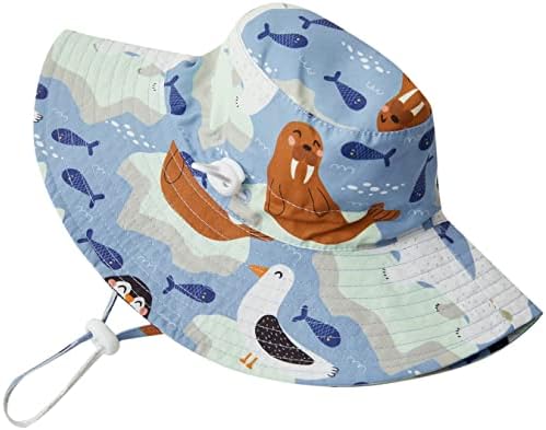 כובע שמש כובע פעוטות כובעי דלי קיץ שמש מגן על כובעי חוף חוף כובע קמפינג חיצוני רחב לבנים בנות בנות