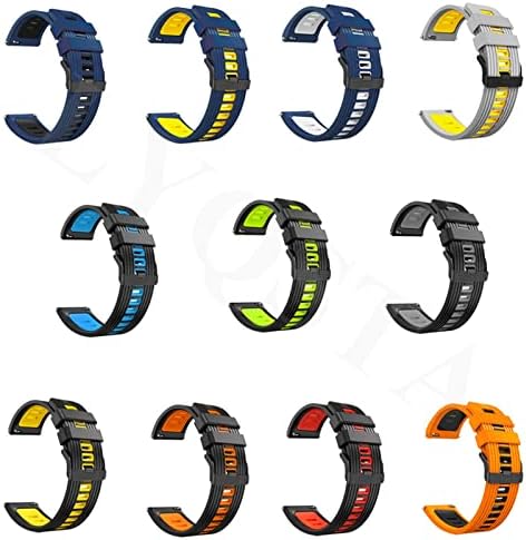 רצועות סיליקון EGSDSE עבור SUUNTO 9 שיא ספורט חכם שעון נושם עבור YAMAY SW022 SMARTWATCH ESTEPLING