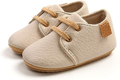 Seniuris Unisex Baby Boys בנות נעלי נעלי נעליים תינוקות קל משקל קל ונעלי עור PU נושמות פעוטות