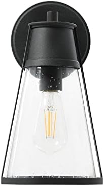 רוברט סטיבנסון תאורה ג ' קסון - מתכת וזכוכית מוזנחת פמוט קיר חיצוני, אבץ במצוקה