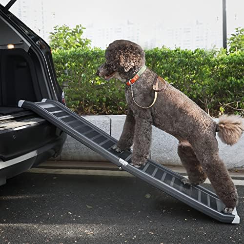 נייד מתקפל לחיות מחמד רמפה קל משקל מתקפל כלב סולם עבור תא מטען מושב אחורי סולם צעד רכב רכב שטח, אחסון קל