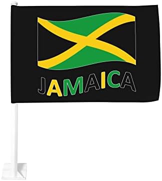 דגל מכונית דגל ג'מייקני 12 x 18 אינץ